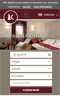 Mobile Screenshot of kolbehotelrome.com